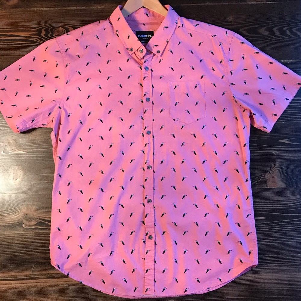 Tropical Men’s Dress Shirt size XL